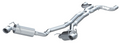 MBRP 2.5" Dual Cat Back, Round Tips, T304, Chevy Camaro, V6 3.6L 2010 - 2015