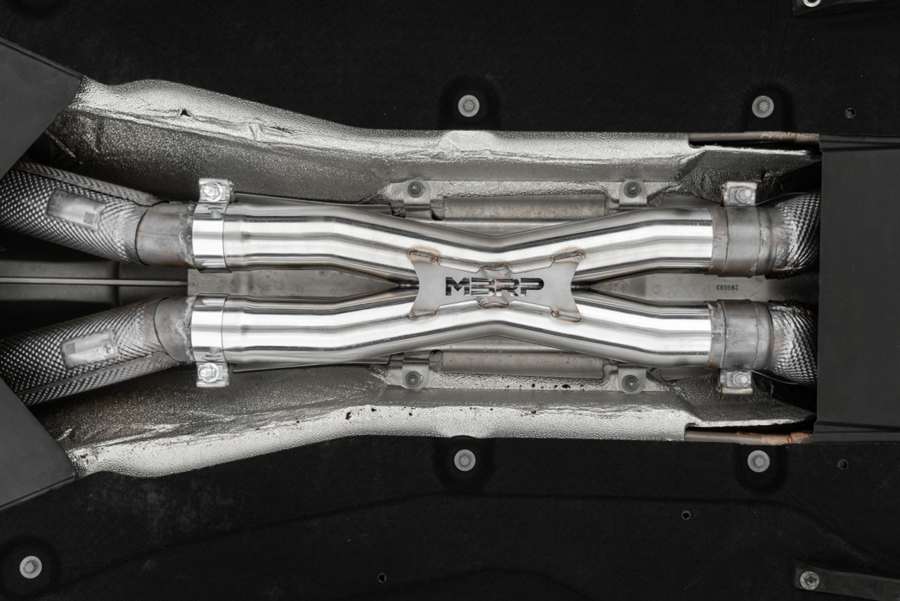 MBRP S3900304 2012-2021 Ferrari 812SF/812GTS/F12, 70mm X-Pipe Kit