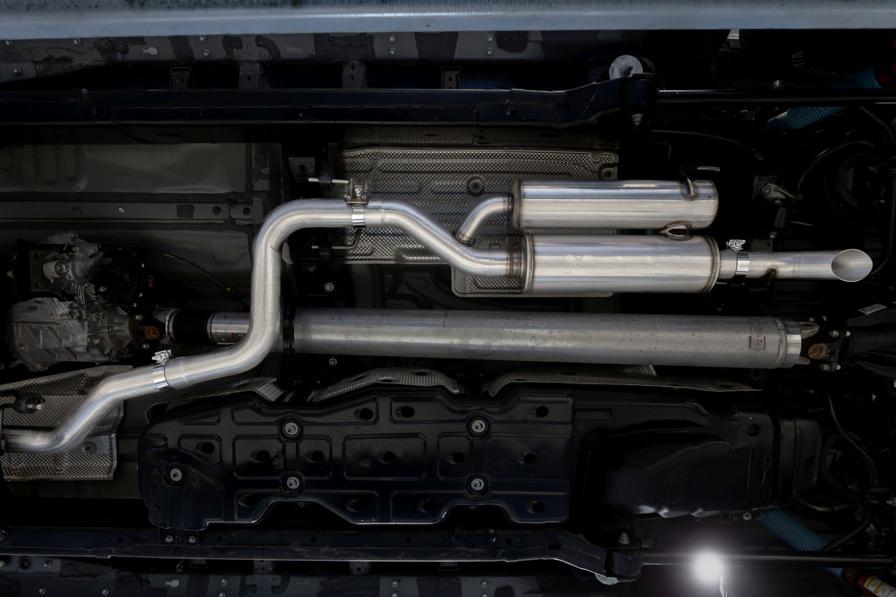 MBRP S5325AL 3” Cat-Back Pre-Axle Turn Down, 2024-2025 Toyota