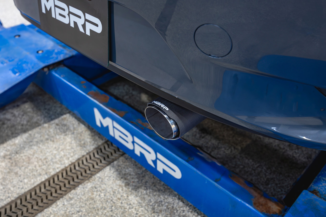 MBRP S44523CF 2.5” Axle-Back w/ Carbon Fiber Tip, 2016-2025 Mazda