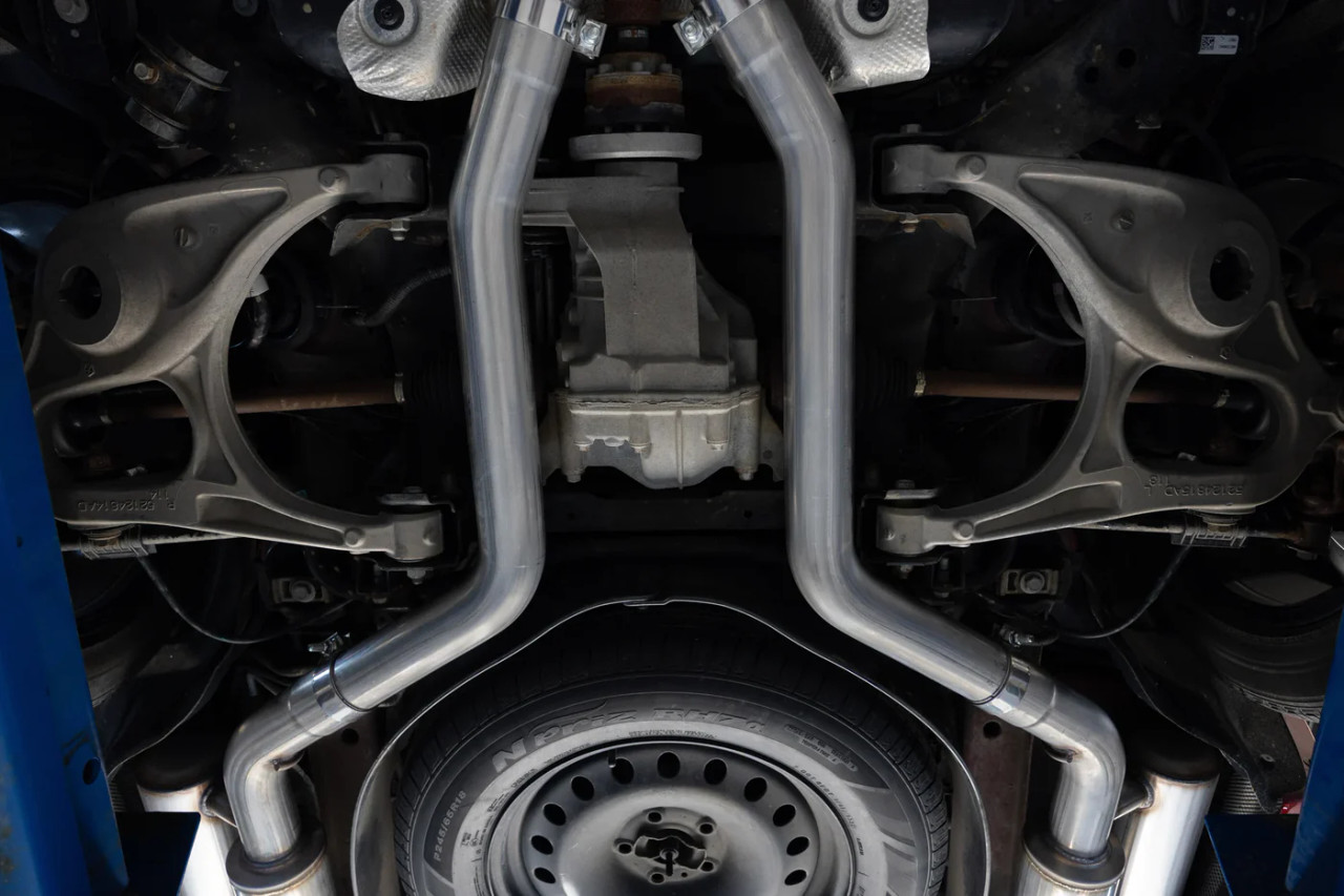 MBRP S5107AL 3” Cat-Back, Dual Split Rear, 2011-2026 Dodge Durango