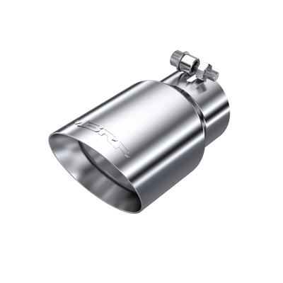 MBRP Tip, 4" O.D. Dual Wall Angled, 3" inlet, 8" length, T304 MBRP Tip, 4" O.D. Dual Wall Angled, 3" inlet, 8" length, T304