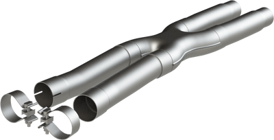 2.5" Resonator Delete X-Pipe, T409, Ford Mustang GT 5.0L 2015 - 2025 2.5" Resonator Delete X-Pipe, T409, Ford Mustang GT 5.0L 2015 - 2025