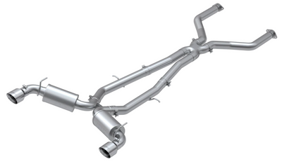 MBRP 3" Cat Back, Dual Rear, T304, Infiniti Q60 3.0L RWD/AWD 2017-2022