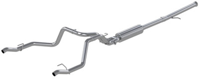 MBRP 2.5" Cat Back, Dual Rear, AL Chevy/GMC 1500 Silverado/ Sierra 6.2L 2019 - 2026 MBRP 2.5" Cat Back, Dual Rear, AL Chevy/GMC 1500 Silverado/ Sierra 6.2L 2019 - 2026