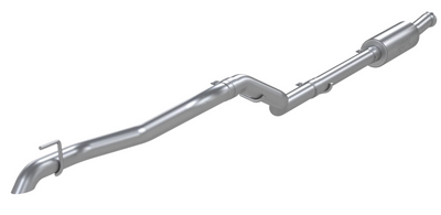 MBRP 2.5"  Cat Back, High Tuck, Single Rear Exit, AL Jeep Gladiator 3.6L 2020-2025