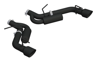 MBRP 3" Dual Axle Back, Black Coated Chevy Camaro SS 2016 - 2024