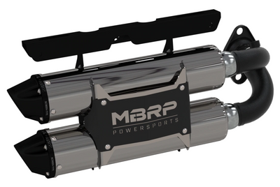 MBRP Dual Slip-on Muffler 2018-2023 Polaris RZR XP 1000/ RZR RS1 - Performance Series