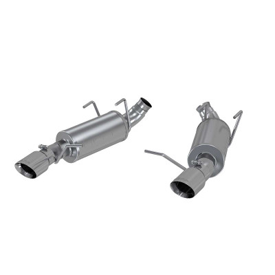 MBRP 3" Dual Muffler Axle Back, Split Rear, AL 2011-2014 V6 3.7L Mustang MBRP 3" Dual Muffler Axle Back, Split Rear, AL 2011-2014 V6 3.7L Mustang