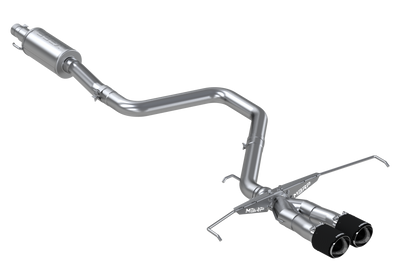 3" Cat Back, Dual Split Center Rear Exit, T304 with Carbon Fiber Tips, Hyundai Veloster 1.6L Turbo 2019 - 2021 3" Cat Back, Dual Split Center Rear Exit, T304 with Carbon Fiber Tips, Hyundai Veloster 1.6L Turbo 2019 - 2021