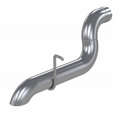 MBRP 3" High Clearance DPF Back Turn Down Kit, 2020-2023 Jeep Wrangler 3.0L Ecodiesel - T409 SS
