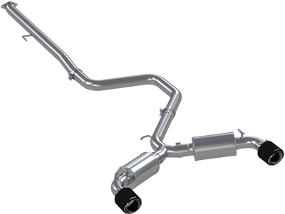 MBRP 3" Cat-Back, Dual Rear Exit Exhaust 2019+ Hyundai Veloster N, T304 Stainless Steel, Carbon Fiber tips MBRP 3" Cat-Back, Dual Rear Exit Exhaust 2019+ Hyundai Veloster N, T304 Stainless Steel, Carbon Fiber tips