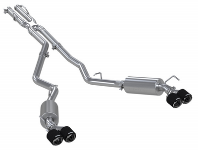 2.5" Cat Back, Dual Rear, T304 Stainless Steel, 2020-2025 Ford Explorer ST/ Platinum, Lincoln Aviator, 3.0L Ecoboost, Quad Carbon Fiber Tips 2.5" Cat Back, Dual Rear, T304 Stainless Steel, 2020-2025 Ford Explorer ST/ Platinum, Lincoln Aviator, 3.0L Ecoboost, Quad Carbon Fiber Tips