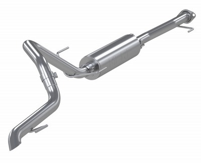 MBRP 2.5" Cat-Back, High-Clearance Turn Down, 2004-2024 Toyota 4Runner/Land Cruiser, 4.0L,  Aluminized Steel, Single Rear Exit