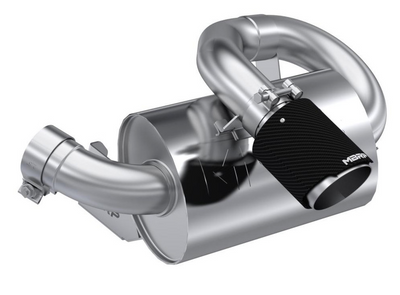 MBRP 2.5" Single Slip-on Exhaust 2021-2025 CAN-AM Commander 1000R/ Maverick Sport 1000R, Center Exit, Performance Series, T304 SS