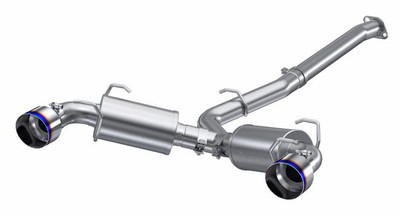 MBRP 3" Cat-Back 2013-2025 Subaru BRZ 2.0L/ 2.4L, 2017-2025 Toyota GR86 2.0L/ 2.4L,2013-2016 Scion FR-S 2.0L Dual Split Rear Exit w/ Burnt End Tips