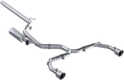 3" Cat-Back, 2.5" Dual Split Rear, 2022-2024 Volkswagen Golf GTI MK8, T304 Stainless Steel 3" Cat-Back, 2.5" Dual Split Rear, 2022-2024 Volkswagen Golf GTI MK8, T304 Stainless Steel