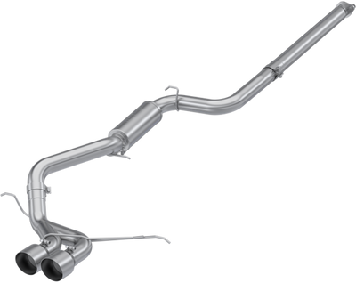 MBRP 3" Cat-Back, Dual Rear Exit, 2013-2018 Ford Focus ST 2.0L EcoBoost, Race Profile, Aluminized Steel MBRP 3" Cat-Back, Dual Rear Exit, 2013-2018 Ford Focus ST 2.0L EcoBoost, Race Profile, Aluminized Steel