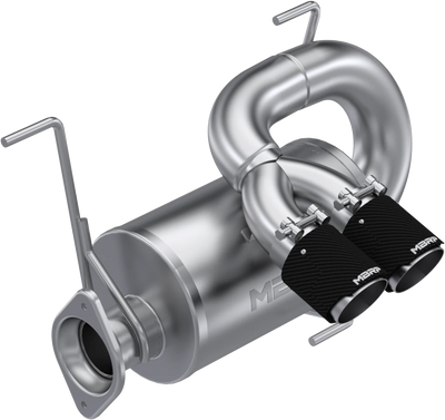 MBRP 2022-2026 Polaris RZR Pro R, Slip-On Replacement Muffler w/ Carbon Fiber Tips MBRP 2022-2026 Polaris RZR Pro R, Slip-On Replacement Muffler w/ Carbon Fiber Tips