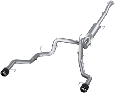 MBRP 3" Cat-Back, Dual Split Rear, 2021-2025 Ford F-150 / F-150 Tremor 3.5L EcoBoost, 5.0L, T304 Stainless Steel w/ Carbon Fiber Tips MBRP 3" Cat-Back, Dual Split Rear, 2021-2025 Ford F-150 / F-150 Tremor 3.5L EcoBoost, 5.0L, T304 Stainless Steel w/ Carbon Fiber Tips