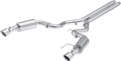 MBRP 3" Cat-Back, Dual Split Rear, 2024-2025 Ford Mustang GT S650 5.0L, Street Profile, Aluminized Steel MBRP 3" Cat-Back, Dual Split Rear, 2024-2025 Ford Mustang GT S650 5.0L, Street Profile, Aluminized Steel