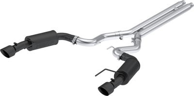 3" Cat-Back, Dual Split Rear, 2024-2025 Ford Mustang GT S650 5.0L, Street Profile, Black-Coated Aluminized Steel 3" Cat-Back, Dual Split Rear, 2024-2025 Ford Mustang GT S650 5.0L, Street Profile, Black-Coated Aluminized Steel