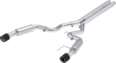 MBRP 3" Cat-Back, Dual Split Rear w/ CF Tips, 2024-2025 Ford Mustang GT S650 5.0L, Race Profile, T304 MBRP 3" Cat-Back, Dual Split Rear w/ CF Tips, 2024-2025 Ford Mustang GT S650 5.0L, Race Profile, T304