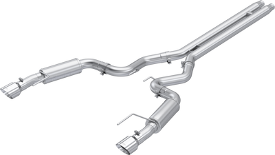 MBRP 3" Cat-Back, Dual Split Rear, 2024-2025 Ford Mustang GT S650 5.0L, Race Profile, Aluminized Steel MBRP 3" Cat-Back, Dual Split Rear, 2024-2025 Ford Mustang GT S650 5.0L, Race Profile, Aluminized Steel