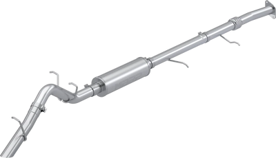 3" Cat Back, Single Turn Down, 2023-2024 Chevy/GMC Colorado/Canyon 2.7L Turbo, Aluminized Steel 3" Cat Back, Single Turn Down, 2023-2024 Chevy/GMC Colorado/Canyon 2.7L Turbo, Aluminized Steel