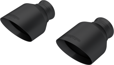 Dual T304 Stainless Steel Black-Coated Tips, 2018-2024 Dodge Durango SRT/Hellcat Dual T304 Stainless Steel Black-Coated Tips, 2018-2024 Dodge Durango SRT/Hellcat