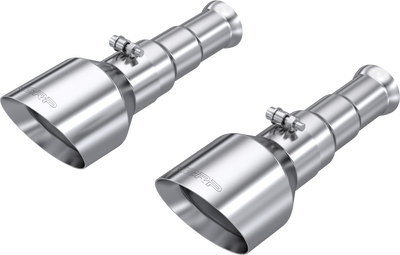 MBRP Tip, Dual 5" OD Polished Tips, 3" Inlet, 23" Length, 2009-2018 RAM 1500 5.7L Hemi, 2019-2024 RAM 1500 Classic 5.7L Hemi, T304 SS MBRP Tip, Dual 5" OD Polished Tips, 3" Inlet, 23" Length, 2009-2018 RAM 1500 5.7L Hemi, 2019-2024 RAM 1500 Classic 5.7L Hemi, T304 SS