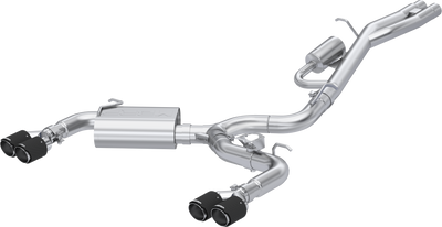 3" Cat-Back, Dual Split Rear w/ Carbon Fiber Tips, Active Exhaust, 2017-2020 Audi RS3, 2.5T, T304 Stainless Steel 3" Cat-Back, Dual Split Rear w/ Carbon Fiber Tips, Active Exhaust, 2017-2020 Audi RS3, 2.5T, T304 Stainless Steel