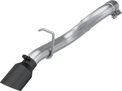 2.5" Axle-Back, Turn Down Exit w/ Black Tip, 2018-2025 Jeep Wrangler 3.6L, T409 Stainless Steel 2.5" Axle-Back, Turn Down Exit w/ Black Tip, 2018-2025 Jeep Wrangler 3.6L, T409 Stainless Steel