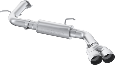 3" Axle-Back, 2021-2025 Hyundai Elantra N-Line 1.6L Turbo, Single Rear Exit w/ Dual Outlet Tips, Aluminized Steel 3" Axle-Back, 2021-2025 Hyundai Elantra N-Line 1.6L Turbo, Single Rear Exit w/ Dual Outlet Tips, Aluminized Steel