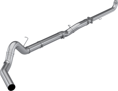 MBRP 5" Downpipe Back, Single Side Exit, 2001-2004 Silverado/Sierra 2500/3500 6.6L Duramax, T409 Stainless Steel