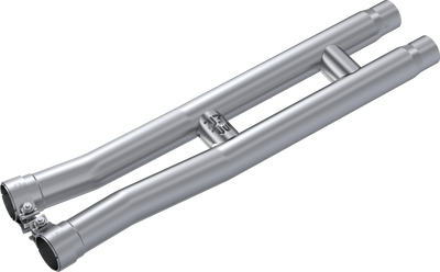 MBRP 2.5" H-Pipe, 2015-2025 Ford Mustang GT 5.0L, Resonator Bypass