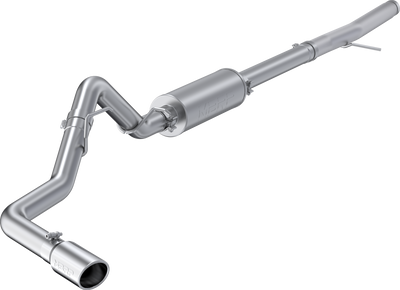 MBRP 3” Cat-Back, 2024-2026 Ford Ranger 2.3L Ecoboost, Single Side Exit w/ Polished Tip, Aluminized Steel MBRP 3” Cat-Back, 2024-2026 Ford Ranger 2.3L Ecoboost, Single Side Exit w/ Polished Tip, Aluminized Steel