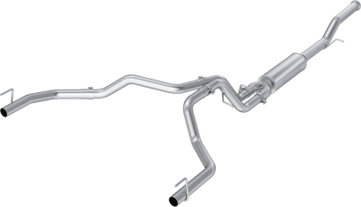 MBRP 3" Cat-Back, 2.5" Dual Split Rear, 2021-2026 Cadillac Escalade EVS 6.2L, T304 Stainless Steel