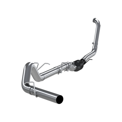 MBRP 4" Turbo Back, Off Road, Single, No Muffler, T409, 2003-2007 F-250/350 6.0L
