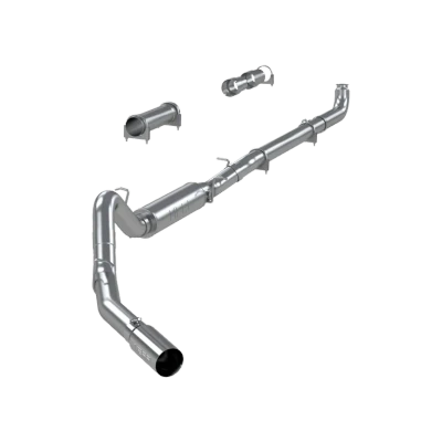 MBRP 4" Cat Back, Single Side, T409 Stainless Steel, 2001-2007 Chevrolet/GMC 2500/3500 Duramax