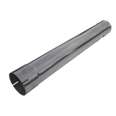 Muffler Delete Pipe 4" Inlet /Outlet 30" Overall, T409 Muffler Delete Pipe 4" Inlet /Outlet 30" Overall, T409