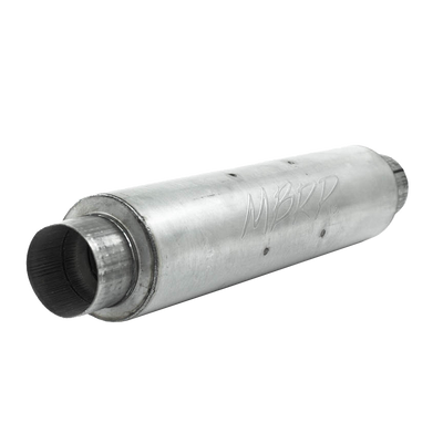 MBRP 4" Installer Series Quiet tone muffler, 24" body, 6" diameter, 30" overall, AL