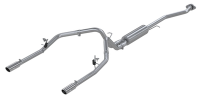 MBRP 2.5" Cat Back, Dual Split Rear, T409, Chevy/GMC 1500 Classic 4.8/5.3L EC/CC-SB 2003 - 2007