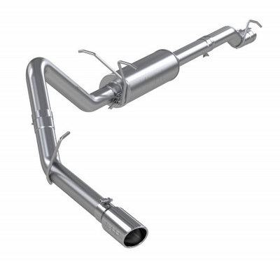 MBRP 3" Cat Back, Single Side, AL, Ford F-250/350 5.4L V8, 6.8L V10, 6.2L V8 CC-LB-SB/EC-LB 2008 - 2010