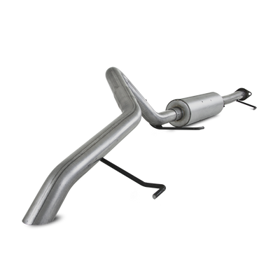 MBRP 2.5" Cat Back, Single Rear, Off-Road Tail, No tip, AL, Toyota FJ 4.0L V6 2007 - 2014 MBRP 2.5" Cat Back, Single Rear, Off-Road Tail, No tip, AL, Toyota FJ 4.0L V6 2007 - 2014