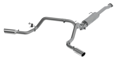 MBRP 3" Cat Back, Dual Split Side, T409, Toyota Tacoma 3.5L 2016 - 2023