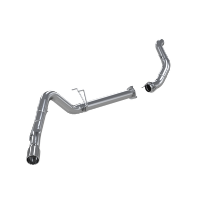 MBRP 4" Filter Back, Single Side Exit, AL + Down Pipe, Ford F-250/350/450 6.7L 2011 - 2014