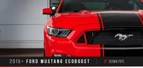 New 3" Down Pipe | Ford Mustang Ecoboost 2015