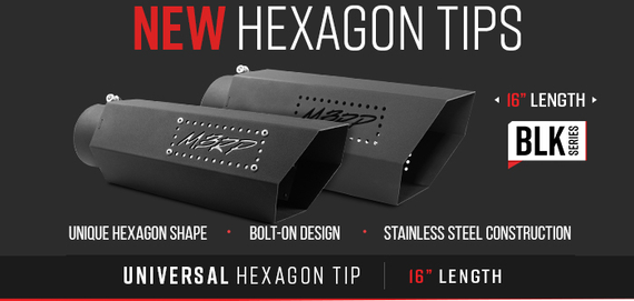 New Hexagon Tips | Universal 16" Tip