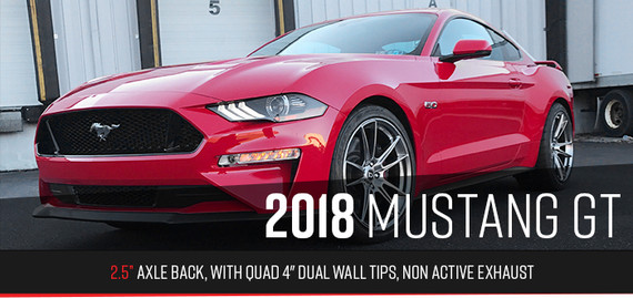 New Quad Exhaust | Ford Mustang GT 2018+